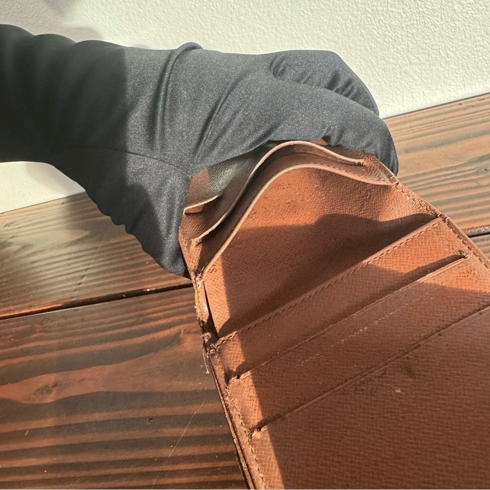Louis Vuitton Elise Canvas Tri Fold Wallet - Picture 8 of 14